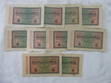 Geldscheine 20000 reichsmark gebraucht kaufen  Falkensee