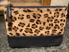 Boden leather clutch for sale  HERTFORD