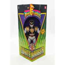 Boneco de ação Bandai Mighty Morphin Power Rangers Talking White Ranger 1995 comprar usado  Enviando para Brazil