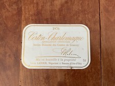 Etiquette corton charlemagne d'occasion  Nantes-