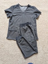 Women gray scrubs for sale  Watkins