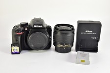 Câmera Nikon D3400 24.2MP DSLR - Preta (Kit com Lente 18-55mm f/3.5-5.6G VR) comprar usado  Enviando para Brazil