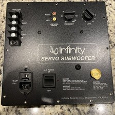 Amplificador INFINITY SSW-10 SERVO SUBWOOFER ALIMENTADO P/N 760-4490B comprar usado  Enviando para Brazil