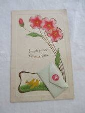 Postcard fantasy embossed d'occasion  Expédié en Belgium