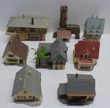 Usado, 8 Casas Edificios 7 para Escala H0 1 N Restaurar Manualidades # FV16 # comprar usado  Enviando para Brazil