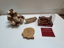 Knobelspiele holz puzzle gebraucht kaufen  Bogel, Mieheln, Weyer