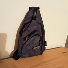 Blue travel crossbody for sale  New London