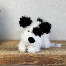 Gorro pequeno Jellycat Playful Pup Buddy - Raro fofo cachorro preto/branco 6" comprar usado  Enviando para Brazil