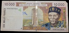 Billet 000 francs d'occasion  Soyaux