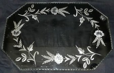 Engraved mirror tray d'occasion  Expédié en Belgium