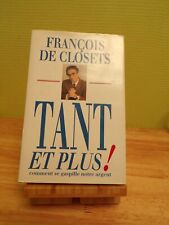 Livre françois closets d'occasion  Wattrelos