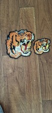 Tiger embroidered patch for sale  GRANTHAM