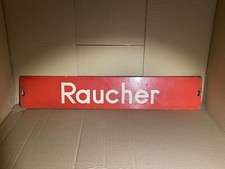 Blechschild raucher alt gebraucht kaufen  Petersberg