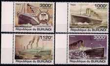 Burundi 2011 titanic usato  Trambileno