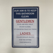 Funny toilet sign for sale  BROMLEY