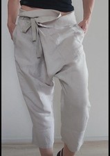Filippa leinenhose paperbag gebraucht kaufen  Hamburg