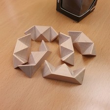 Mini puzzle holz gebraucht kaufen  Großhabersdorf