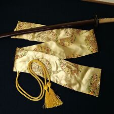 Espada samurai japonesa bolsa Katana Fukuro bordada padrão tradicional chinês comprar usado  Enviando para Brazil