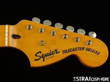 Fender Squier Classic Vibe 70s Deluxe Telecaster PESCOÇO + SINTONIZADORES Tele Maple. comprar usado  Enviando para Brazil