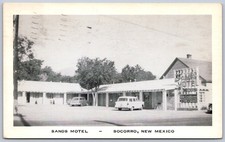 Cartão postal K37/Socorro Novo México c1960 Sands Motel Building 391 comprar usado  Enviando para Brazil