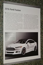 2016 ford fusion for sale  Melvindale