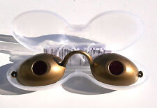 Lunettes dorées bronzage d'occasion  Lestrem