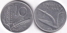Lires 1974 italie d'occasion  Charenton-le-Pont