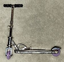 Mini scooter skate dobrável dedo brinquedo metal roxo rodas 3,5 pol brinquedo comprar usado  Enviando para Brazil