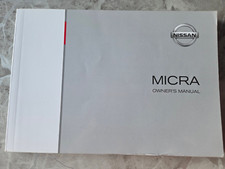Nissan micra owners d'occasion  Expédié en Belgium