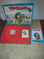 Topolino parole lettere usato  Capriate San Gervasio