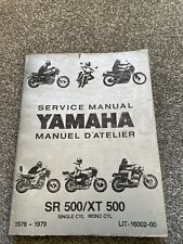 Yamaha xt500 sr500 for sale  NEWARK
