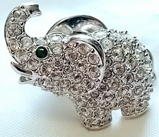 Swarovski pave elephant for sale  ABERDARE