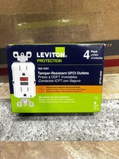 Usado, Tomada Leviton 15A 125V GFCI - Branco (pacote com 4) comprar usado  Enviando para Brazil