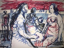 Sylvain vigny dessin d'occasion  Saint-Alban-Leysse