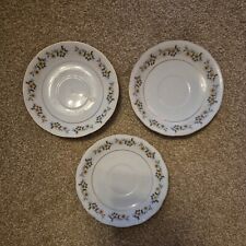 White flower saucers for sale  LONDON