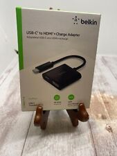 Adaptador Belkin USB-C para HDMI + carregador adaptador HDMI 4K 60W MacBook Pro frete grátis comprar usado  Enviando para Brazil