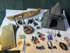 Equipo de camping en miniatura - tienda de campaña, canoa, barra para dormir y accesorios segunda mano  Embacar hacia Mexico