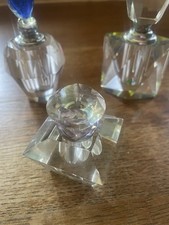 Set crystal perfume for sale  GUILDFORD