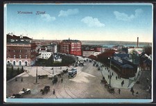 Pocztówka Warszawa, Zjazd, Tramwaj  na sprzedaż  Wysyłka do Poland