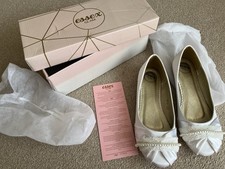 satin flat wedding shoes for sale satin flat wedding shoes for sale BURTON-ON-TRENT