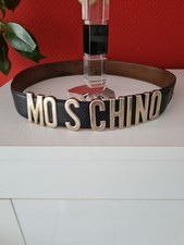 Moschino gürtel leder gebraucht kaufen  Neukirchen-Vluyn