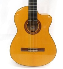 Guitarra flamenca Conde Hermanos EF4 Cutaway com estojo rígido 1,55kg 2005 comprar usado  Enviando para Brazil