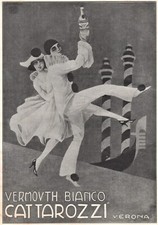 Pubblicita 1923 cattarozzi usato  Biella