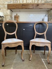 balloon back dining chairs for sale  STROUD