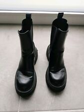 Schwarze chunky chelseaboots gebraucht kaufen  Oer-Erkenschwick