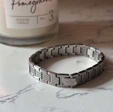 Silver lacoste bracelet for sale  CLITHEROE