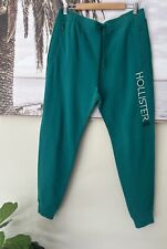 Calça de Moletom HOLLISTER Abercrombie Cintura Macia Cintura Cônica Tamanho G comprar usado  Enviando para Brazil