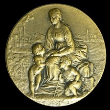 Medaille bronze centenaire d'occasion  Nantes-