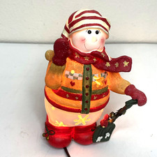 Boneco de neve Natal Crazy Mountain lâmpada decorativa multicolorida resina comprar usado  Enviando para Brazil