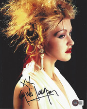 FOTO ASSINADA 8x10 CANTORA CYNDI LAUPER 2 ELA É TÃO INCOMUM BECKETT BAIXO CERTIFICADO DE AUTENTICIDADE comprar usado  Enviando para Brazil